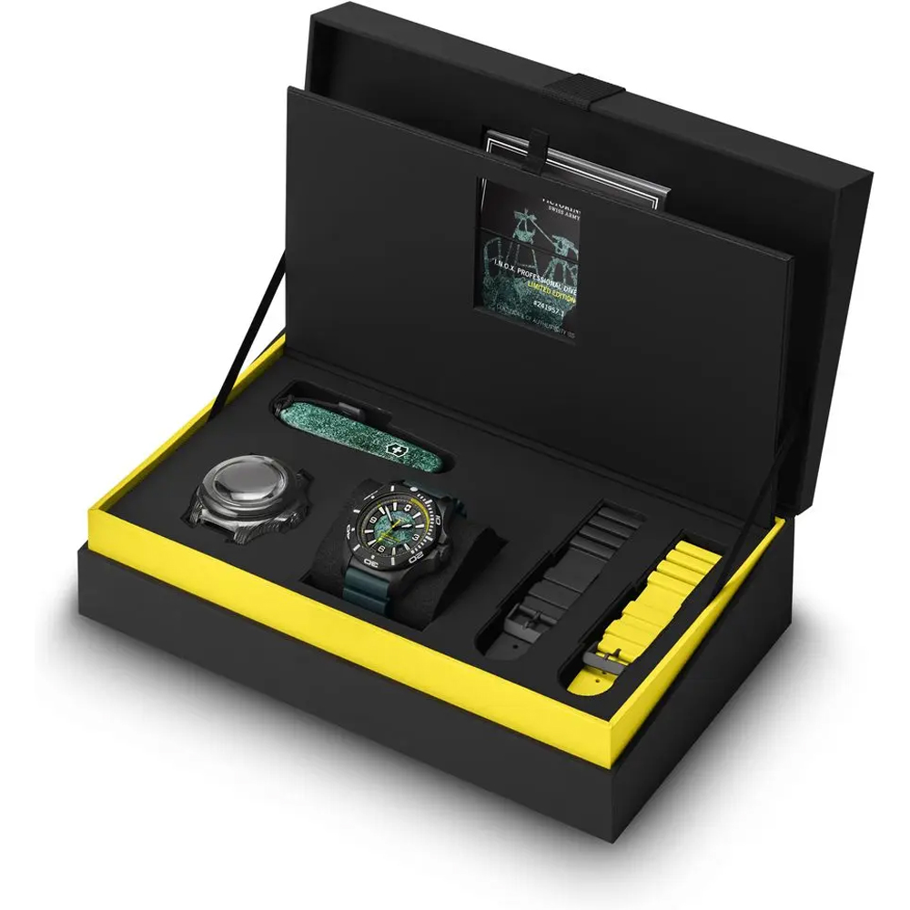 Victorinox Swiss Army I.N.O.X. 241957.1 I.N.O.X. Professional Diver Titanium - Limited Edition Horloge