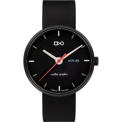 Walter Gropius Forum WG-009-01 Classic Date Horloge