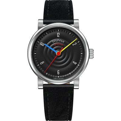 Walter Gropius Atrium WGA-802-02 Sound of Bauhaus Automatik Horloge