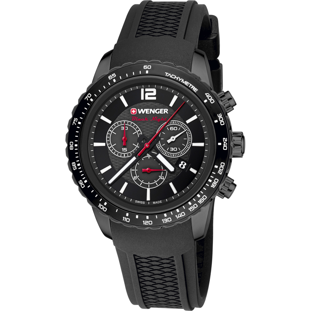Wenger 01.0853.109 Roadster Black Night Horloge
