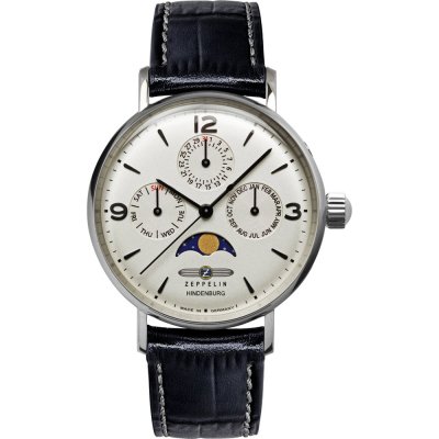 Zeppelin LZ 129 Hindenburg 8075-5 LZ 129 Hindenburg Mondphase Horloge